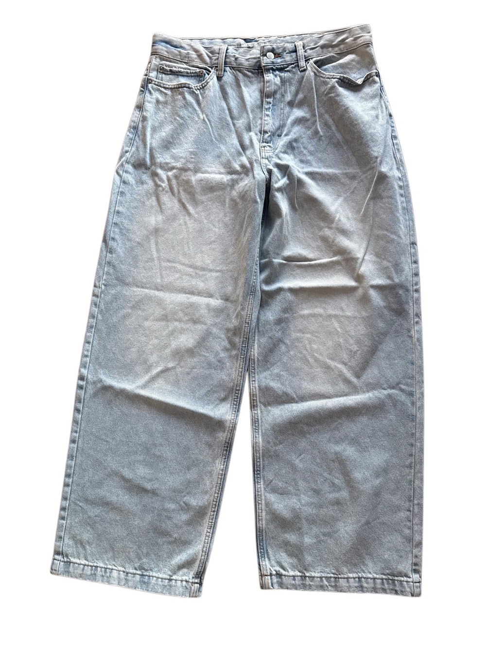 NWOT! Original use Men's Classic Light wash Blue Men's ultra baggy jeans, 36x32